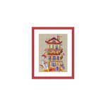 Autumn House Counted Cross Stitch Kit (image for) Autumn House Counted Cross Stitch Kit